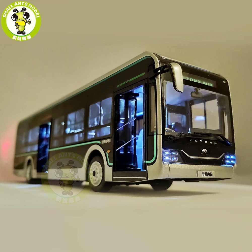 1/42 YuTong U12 City Bus Diecast Bus Car Model Boys Gilrs Gifts Toys Kids