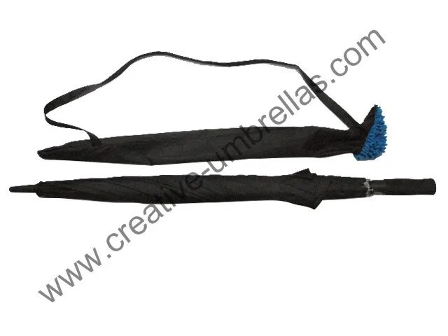 Self-defense unbreakable golf umbrella,carbon fiberglass shaft and ribs,customized allowed,mass cargo allowed.