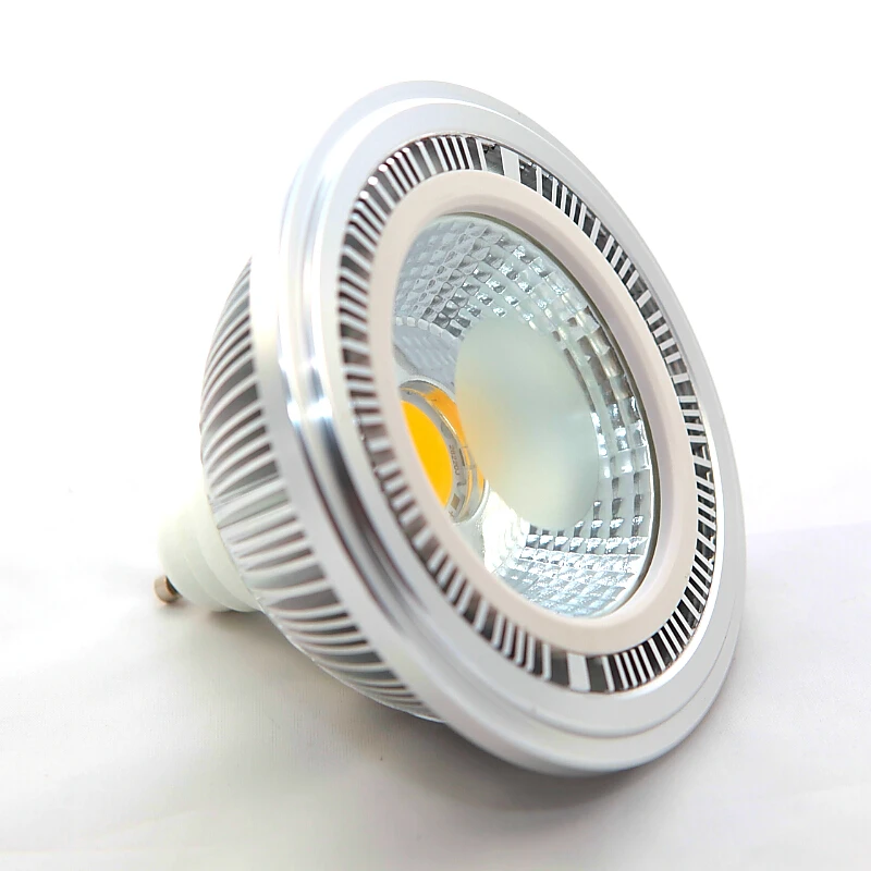 높은 전력 15W COB LED 스포트 라이트 AR111 LED 빛 ES111 QR111 LED 통 Recessed 천장 조명 알루미늄 DC12V AC85-265V