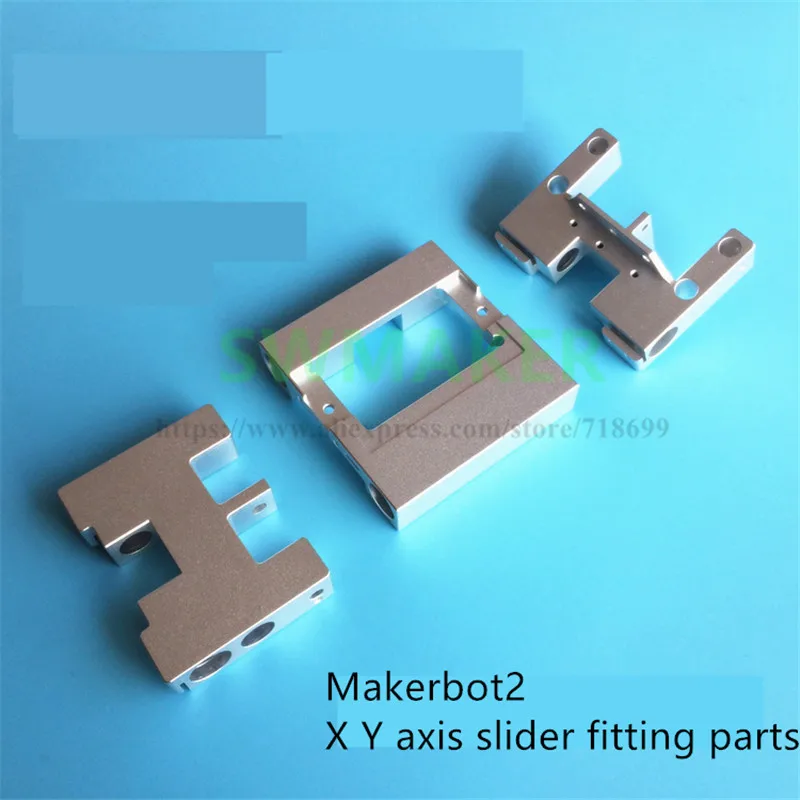 3D printer MK10 parts Aluminum X axis metal Extruder Carriage LM8UU Y axis carriage kit For MK2 CTC Flashforge Upgrade