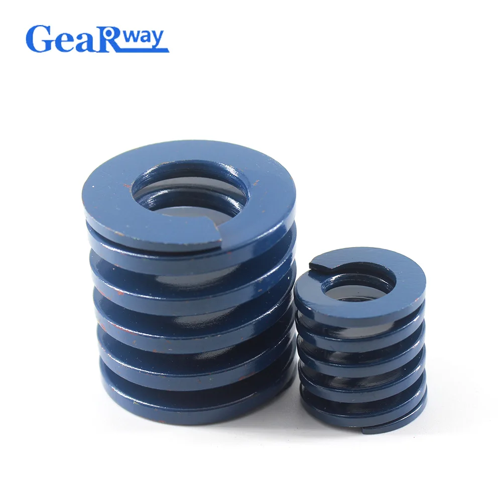 Gearway Blue Compression Spring Light Loading Mould Die Compression Spring TL50x80/50x85/50x90/50x95/50x100mm Die Spring Long