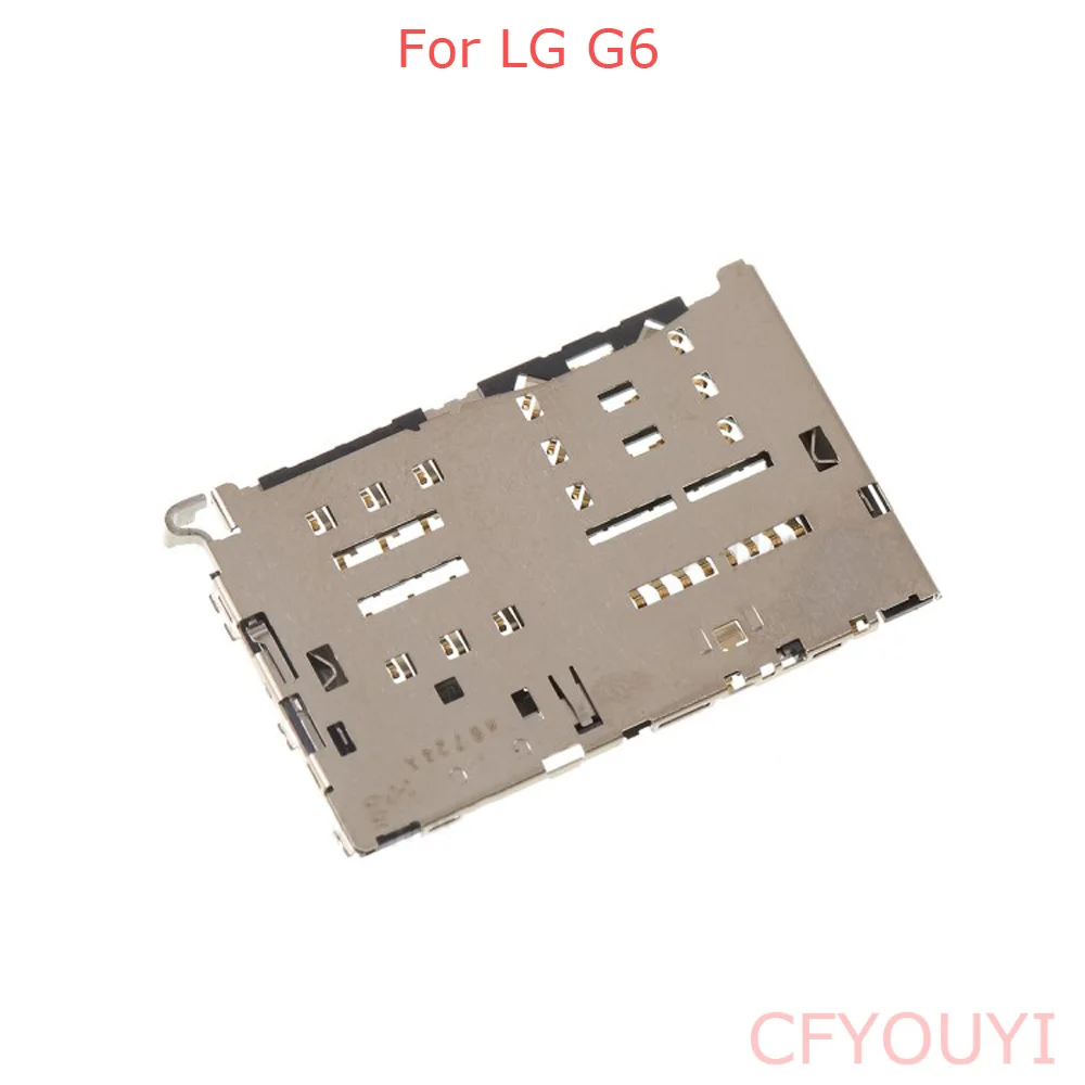 OEM SIM Card Reader Contact Replace Part For LG G6  H871 H872 LS993 VS998 H873 H870K H870