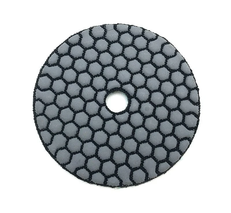 RIJILEI 6 Stück/Set 3"/4" Trockenpolierpad, scharfer Typ, flexibles Polierpad für Granit, Marmor, Stein, Schleifscheibe H3 – Detail 6