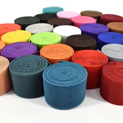 30 Millimetri di Alta Qualità Bande di Gomma di Colore Elastico Nastro a Doppia Faccia Ispessimento Cintura Elastica per Abbigliamento Accessori di Cucito 28 colore