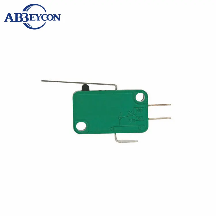 ABBEYCON  YT KW7-1 Mini Operation Steel Wire Hinge Lever Type Elevator Micro Switch/Micro Switch 15a 250vac/ Long Lever Switch