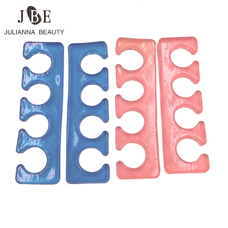 1pair Silicone Nails Toes Seperator Nail Art Decoration Tools Salon Pedicure Manicure Tool Feet Care Pedicure Hand Spacer