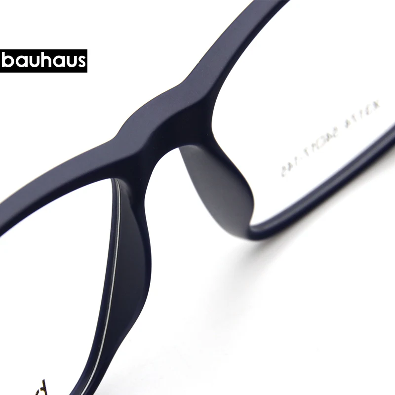 Bauhaus Polarized Sunglasses Men  5 In 1 Magnetic Clip On Glasses ULTEM Optical Prescription Eyewear Frames Eyeglass