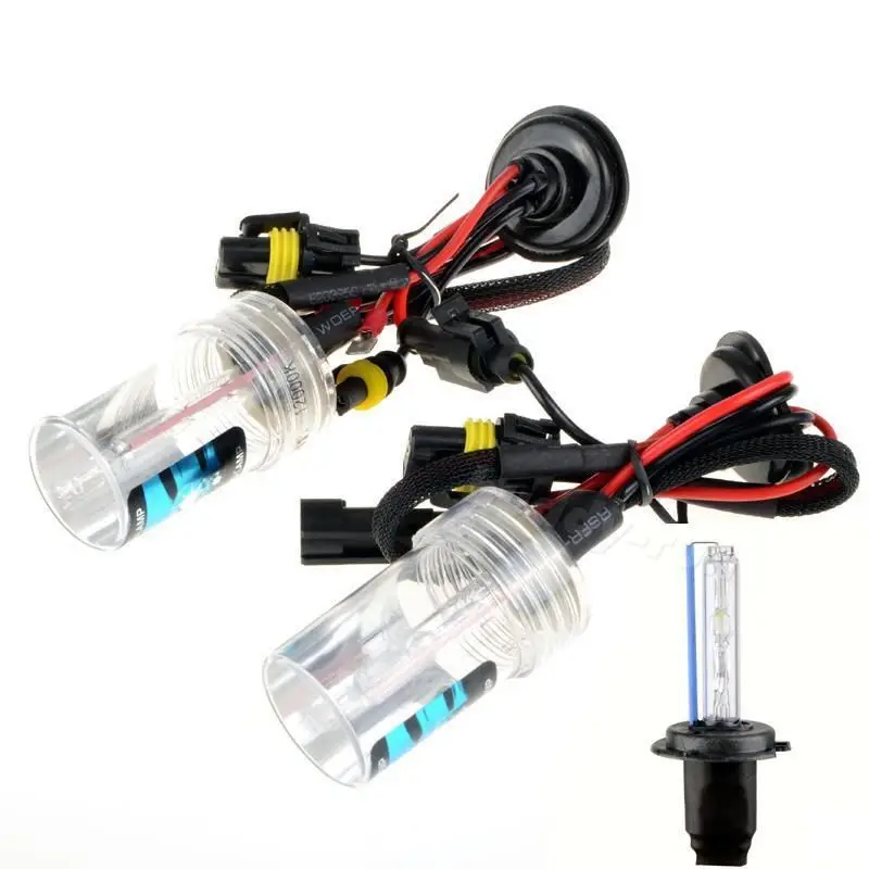 55W AC HID Xenon Replacement Light Bulb H1 H3 H7 H8 H9 H10 H11 9005 9006 HB4 HB3 4300K 6000K 8000K Hot Colors