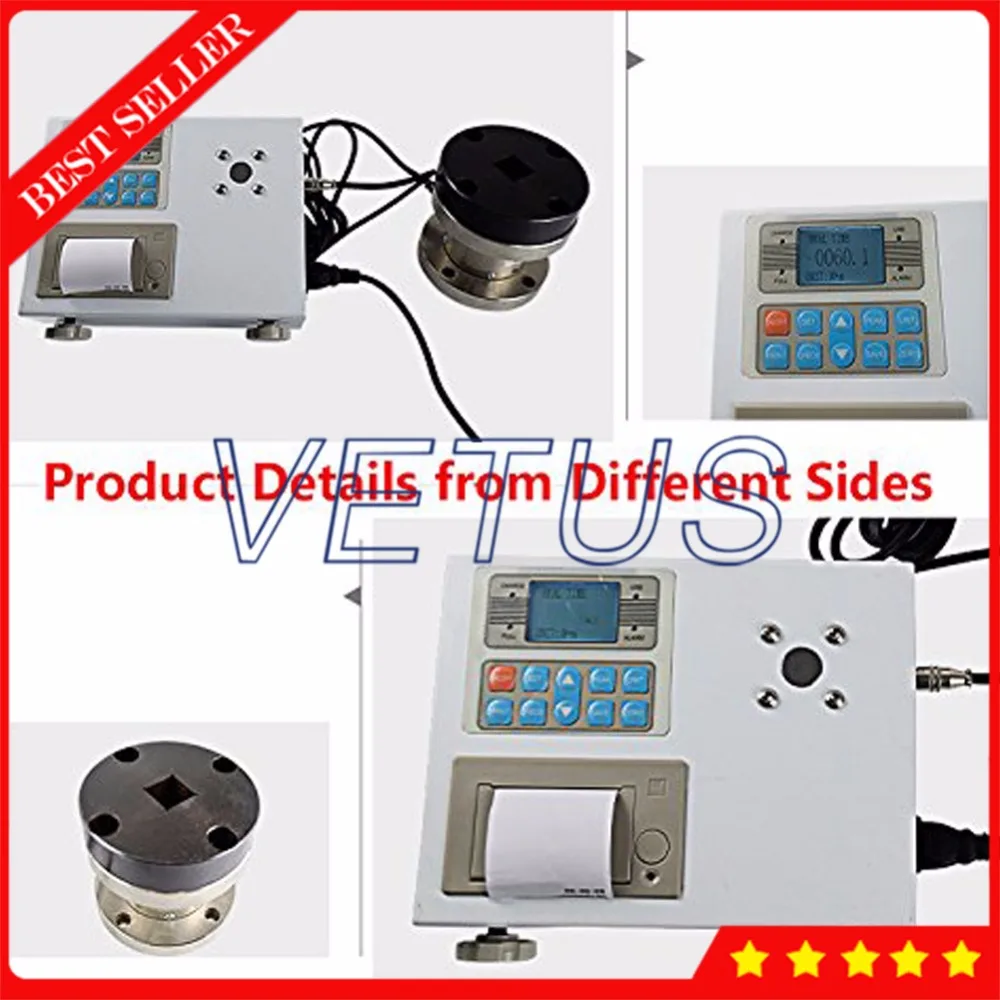 ANL-5000P Digital Meter 5000N.m High resolution Torquemeter Torsion Gauge for screwdriver torque wrench tester built-in printer