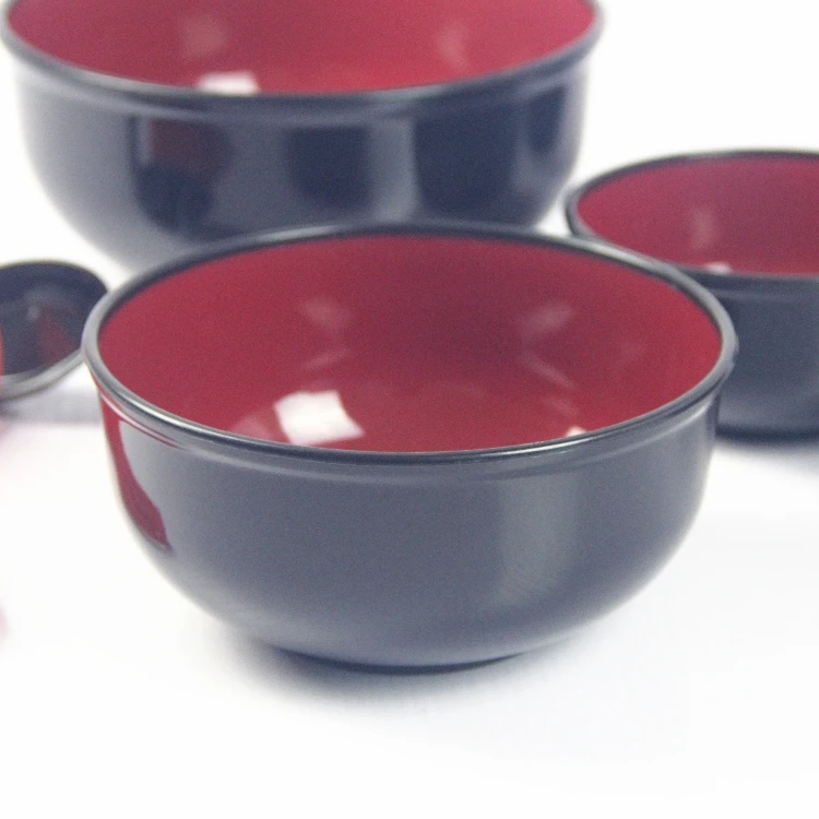 Japanese style plastic bowl tableware instant noodles rice soup bowl