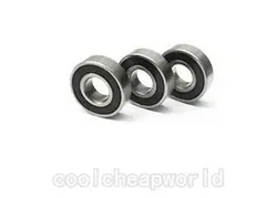 10 pz 6803-2RS RS 17x26x5mm Rubber Sealed Thin-Section Gola Profonda Ball Bearing