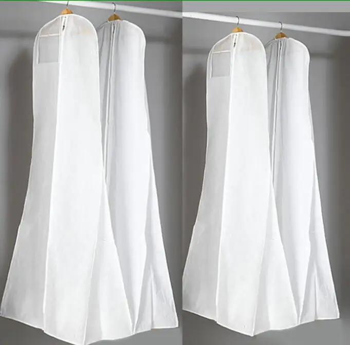 Big 180cm Wedding Dress Gown Bags High Quality  Dust Bag Long Garment Cover Travel Storage Dust Covers Hot Sale HT115