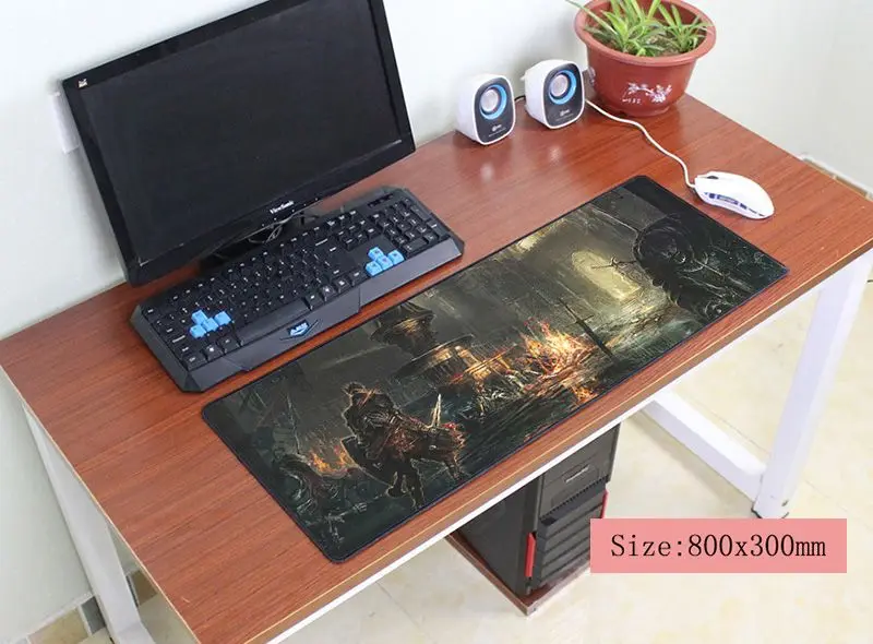 Dark Souls mouse pad 800x300mm pad to mouse notbook computer mousepad game gaming padmouse gamer to large keyboard mouse mats