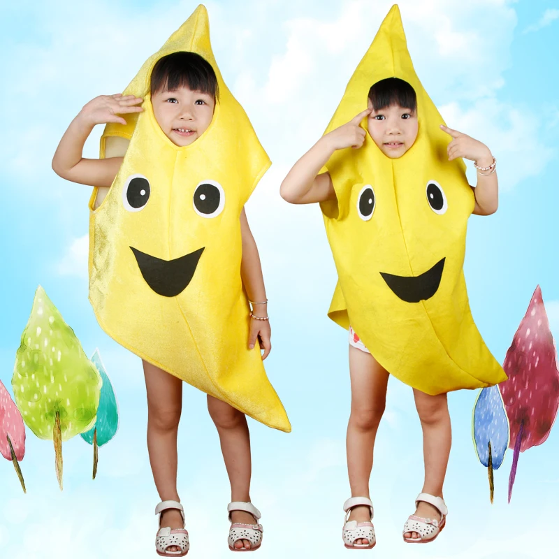 Free shipping fruits and vegetables children clothes cosplay masquerade performances costumes performing props party activities image 4