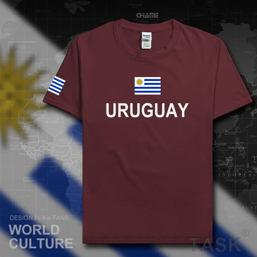 Uruguay Uruguayan men t shirt fashion 2017 jerseys nation team tshirt 100% cotton t-shirt gyms clothing tee country sporting URY