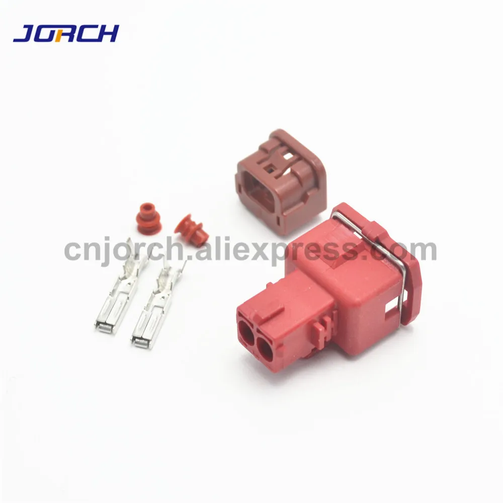5sets 2pin automotive electric housing plug plastic waterproof wiring cable Kum connector PB187-02326