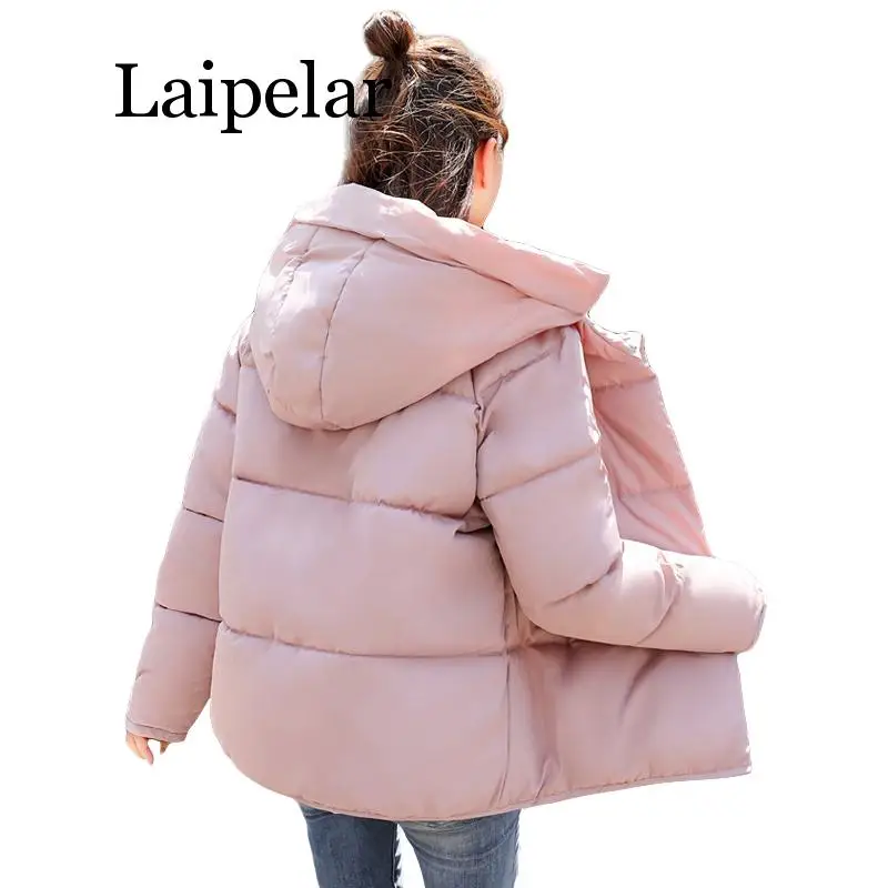 

Laipelar Autumn Winter jacket Women Coat Fashion Female Jacket Women Parkas Casual Jackets Wadded New