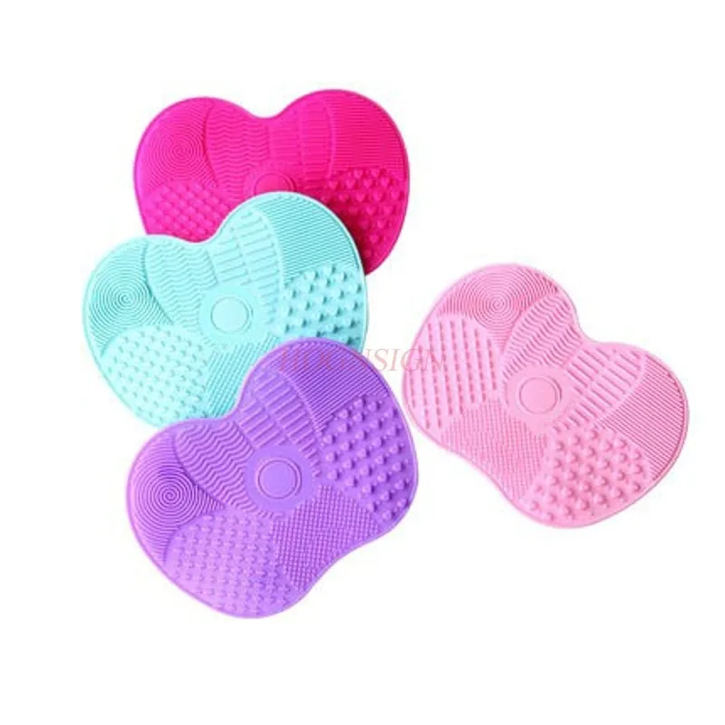 Tampon de nettoyage pour brosse de maquillage, tampon de nettoyage, épurateur Portable avec ventouse, outil de nettoyage, vente pratique