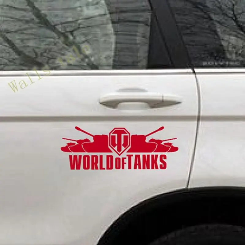 hot Cool world of tanks car stickers for chevrolet cruze vw volkswagen ford focus honda golf volvo kia ecosport etc,s2034