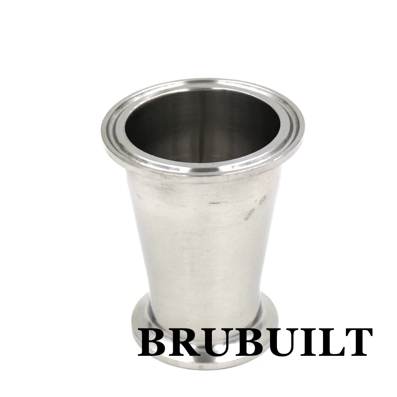 Redutor concentrado compatível com tri clover, 2 ", tc x 1.5", tc