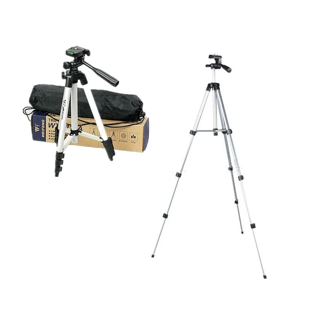 WEIFENG WT3110A Tripod With 3-Way HeadTripod for Nikon D7000 D80 D90 D3100 DSLR Sony NEX-5N Canon 650D 60D 600D WT-3110A