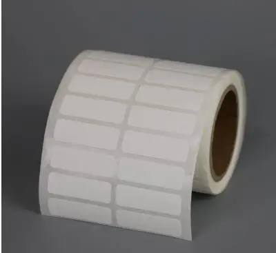 1000pcs 30*10mm Blank Security Fragile Paper Sticker Roll