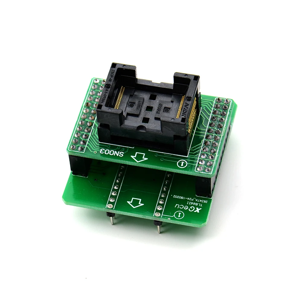 TSOP48 NAND NAND08 adapter/adaptor IC socket only for TL866II plus programmer for NAND flash chips newest FIXED V2