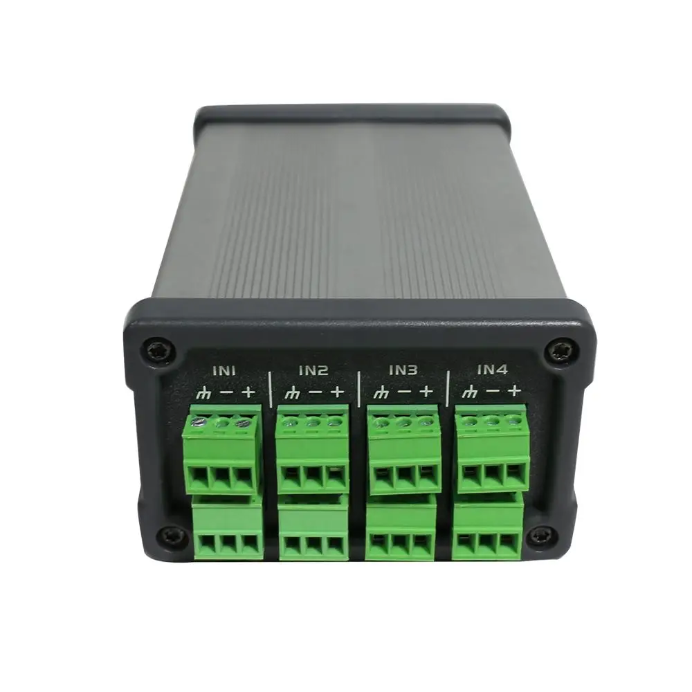 Ben & fellows 521017 dante 4 dentro e 4 fora conversor de áudio e transmissor com suporte de interface audinate 12vdc fonte de alimentação