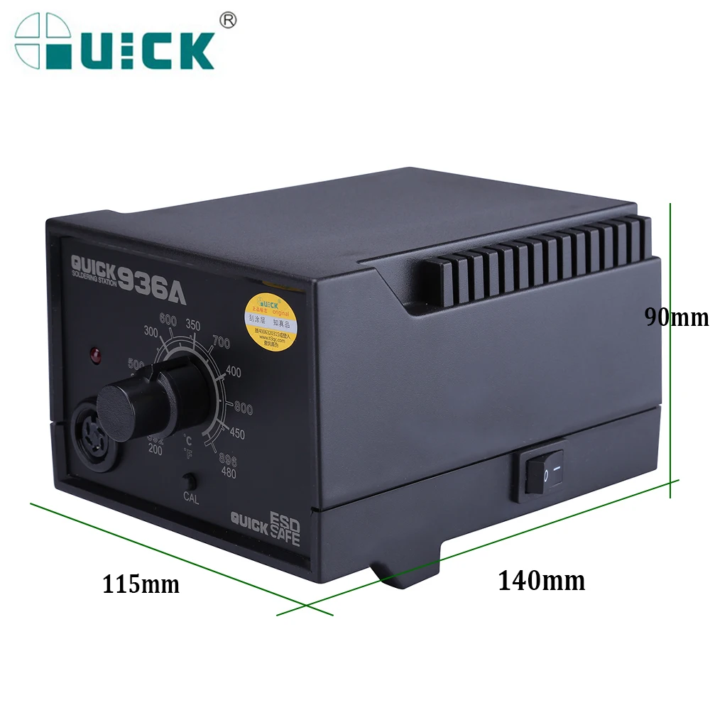 QUICK 936A 110V/220V 60W Constant Temperature Anti-static Soldering Station Solder Iron SMD BGA Welding Rework Station