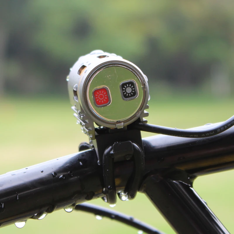 Bicycle flashlight 1200LM XM-L2 LED Bike light DC Port Front Lamp Head Bicycle 4 Mode Bike Lamp Light Head light Torch