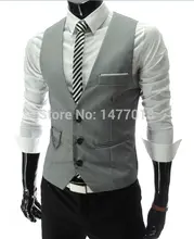 Men's Slim Fit Suit Vest 2025 #4