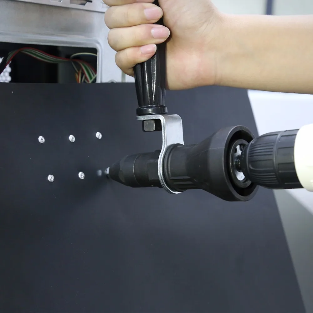 DEKO Electric Rivet Nut Gun Riveting Tool Cordless Riveting Drill Adaptor Insert Nut Tool Riveting Drill Adapter