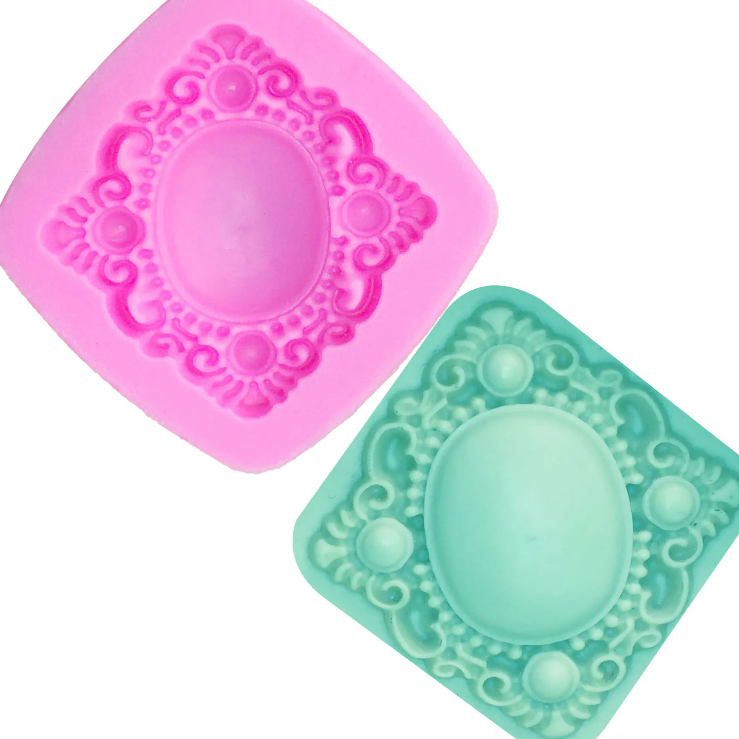 M0480 Gem Diamond Shaped fondant mould cake decorating tools chocolate candy silicone mold