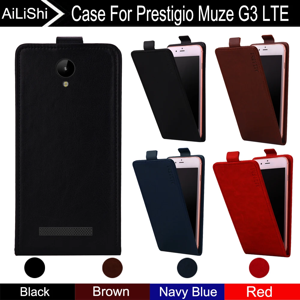 AiLiShi для Prestigio Muze G3 LTE чехол вверх и вниз Вертикальный флип для телефона кожаные корпуса для телефона, аксессуары 4 вида цветов + отслеживание