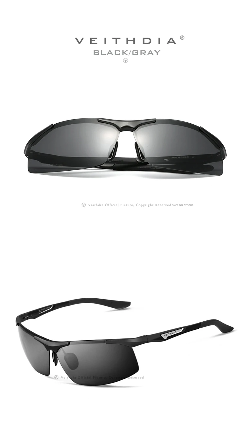 VEITHDIA Polarisierte männer Sonnenbrille UV400 Objektiv Sport Radfahren Outdoor Brillen Männlichen Spiegel Gläser Zubehör Für Frauen 6562 – Detail 11