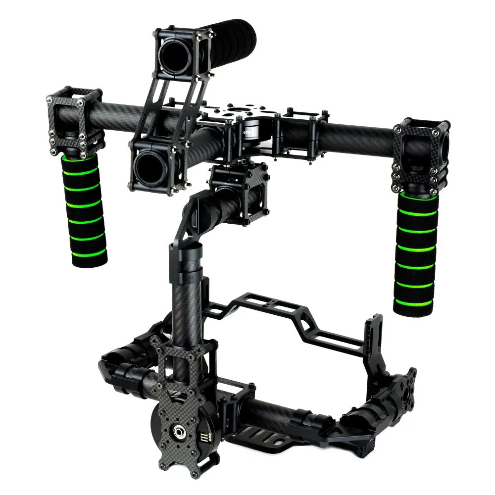 3 Axis 360 Degree Handle Gimbal DLSR Camera Support Stabilizer without Brushless motor