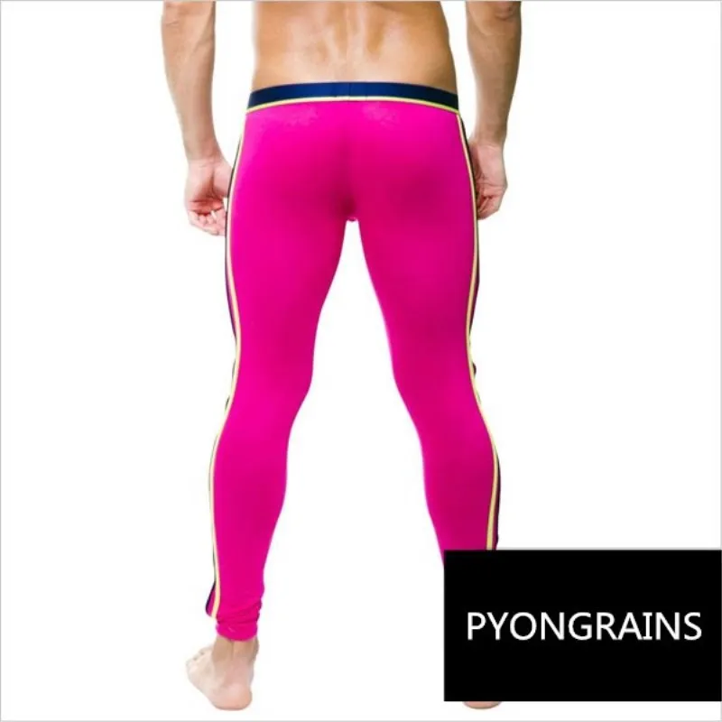 2018 New Arrival Mens Sleep Bottoms Winter And Autumn Thermal Underwear Pajamas Man Warm Long Underwear High Quality Long Johns