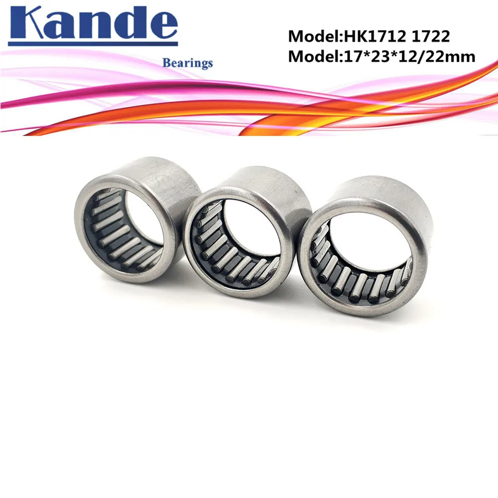 HK1712 HK1722 Needle Bearings Needle Roller Bearing 17x23x12 17x22x22mm