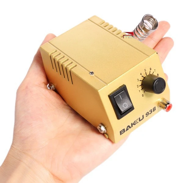 BAKU BK-938 Mini 220V / 110V, Fast Heating Soldering Iron Station Equipment Welding Machine for Repair Phone