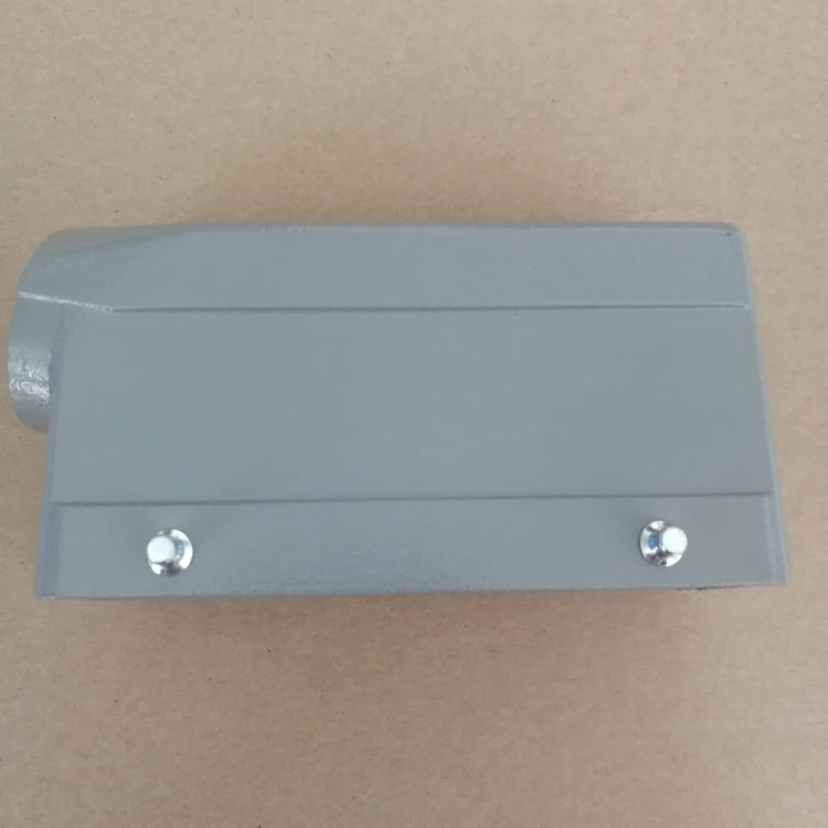 

Heavy Duty connector HDC-HE-02424 core docking rectangular industrial aviation plug housing base