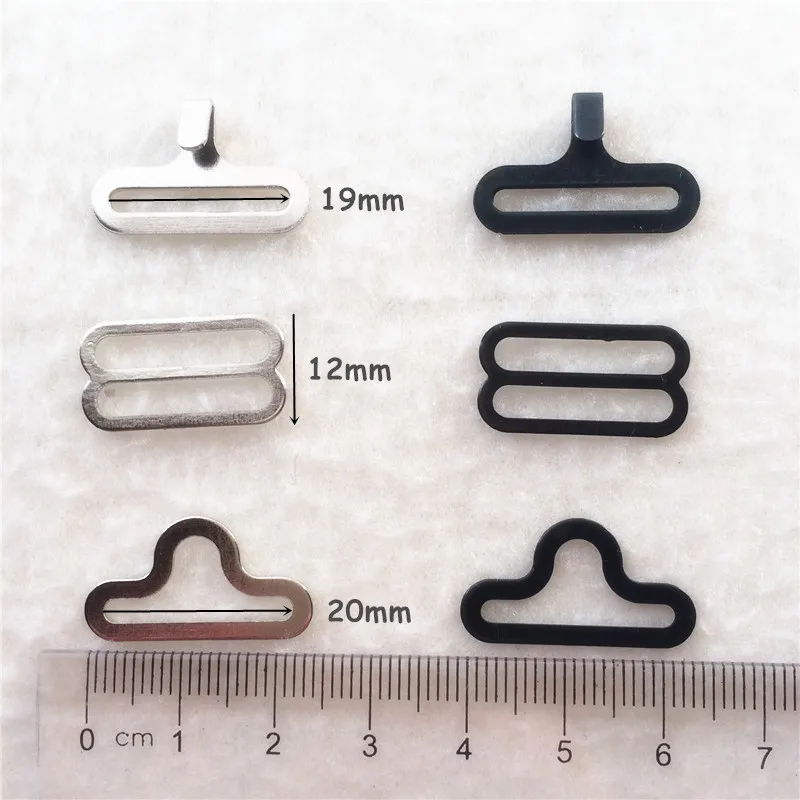 

Chenkai 1000 sets Metal Adjustable Bow Tie Hardware Necktie Hook Cravat Clips Fasteners Strap