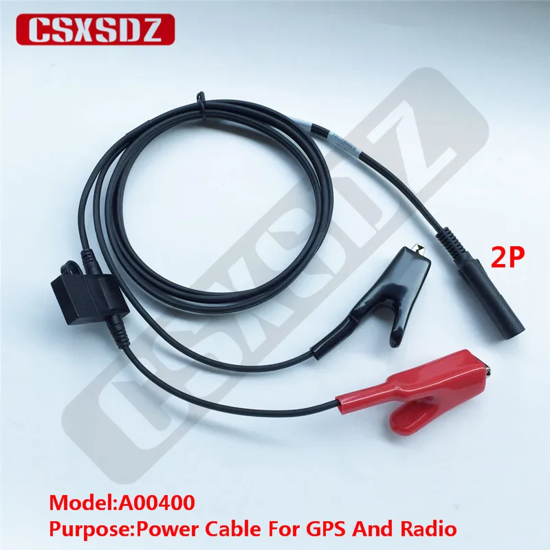 Trimble/TOP-CON/SOK-KIA/LEICA GNSS GPS Power Cable For ADL PDL Radio To Storage Battery A00400/A01916