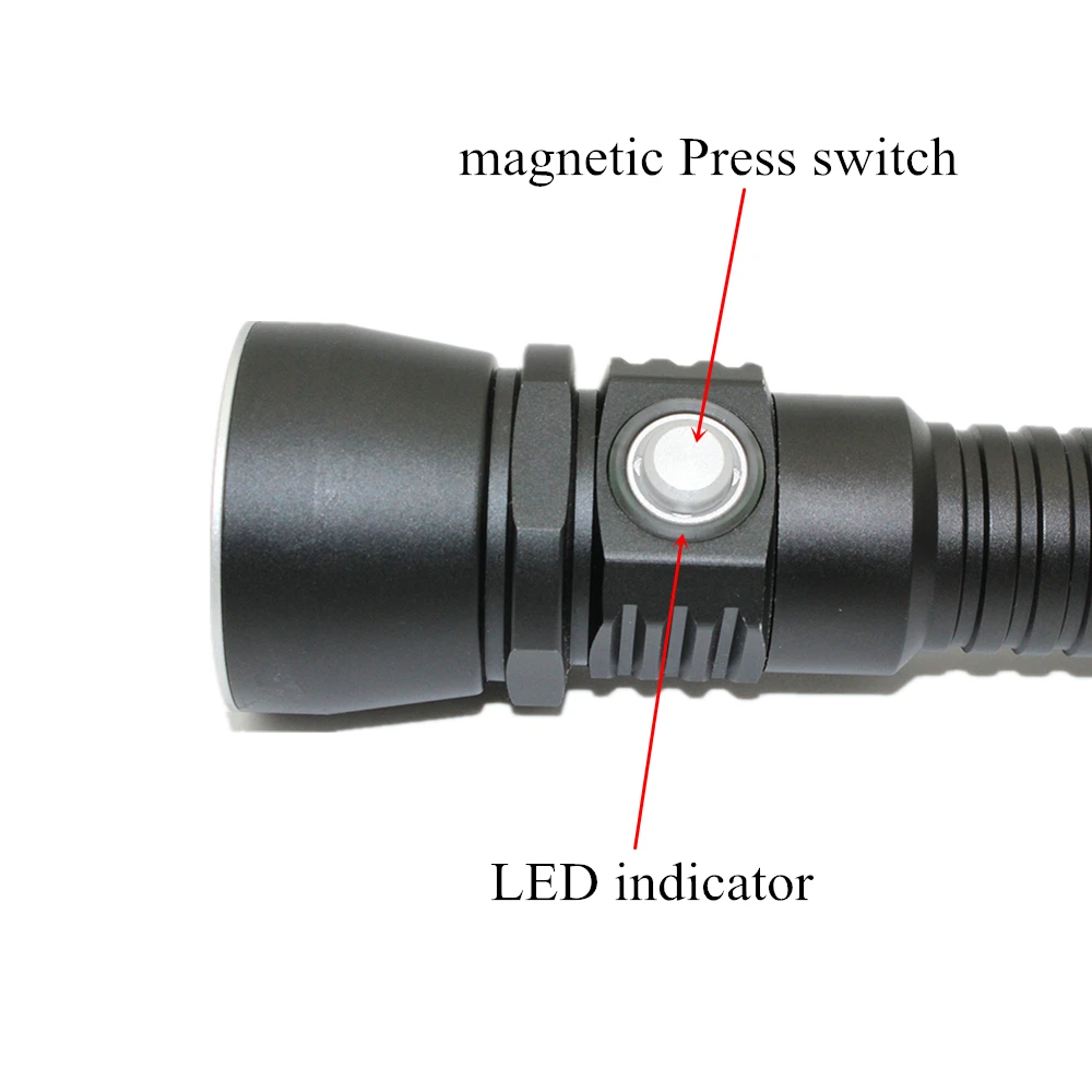 Lanterna uv 3x, luz ultravioleta para mergulho subaquática, luz de mergulho + 18650 de bateria + carregador para detecção de escorpião e dinheiro