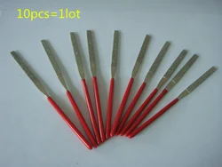 Wholesale 10pcs=1lot 2*100 Mini diamond flat file Guitar repair Jewelry appliance Watch repair tools Wholesale whole network