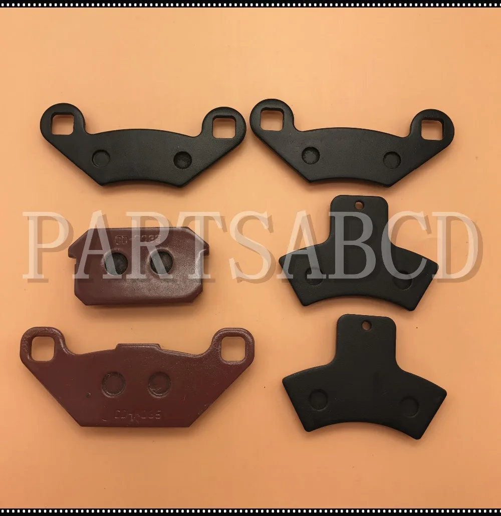 Front and Rear Brake Pads LINHAI 260cc 300cc ATV 4 x 4 Drive
