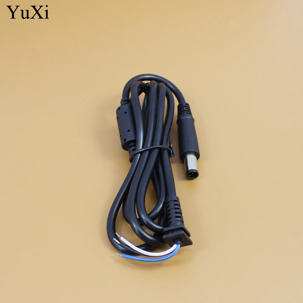 YuXi-Câble d'alimentation pour ordinateur portable HP DELL, 7.4x5.0mm, 7.4x5.0mm, prise DC, adaptateur de chargeur, connecteur de prise, 1.2m