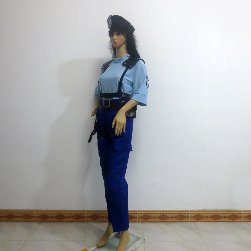 Jogo jill valentine cosplay festa de natal roupa de halloween traje cosplay personalizar qualquer tamanho