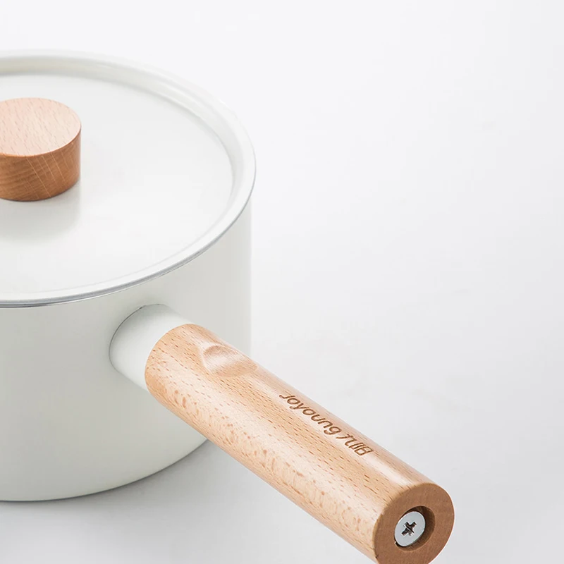 Joyoung TLL-1622D Non-Stick กระทะคลาสสิกสไตล์เรียบง่ายนมหม้ออุ่น1.7L ความจุสม่ำเสมออุ่นครัว Skillet