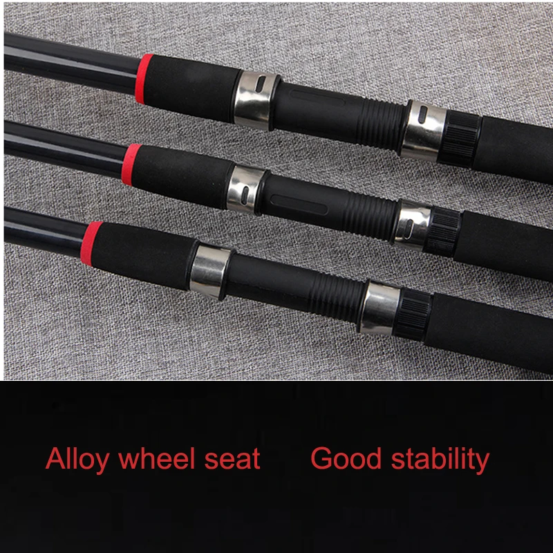 Portable Telescopic Sea Fishing Rod, High Load-Bearing Sea Fishing Rod, Super-Hard, Super-Light, 2.1m, 2.4m, 2.7m, 3.0M, 3.6m