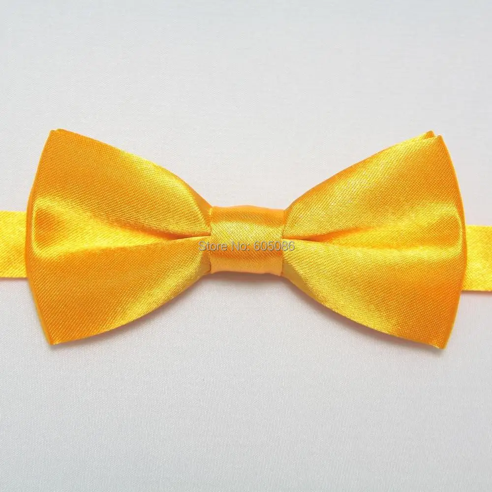 

HOOYI 2019 fashion solid boy's bow tie for children party butterfly wedding kids' necktie 28colors